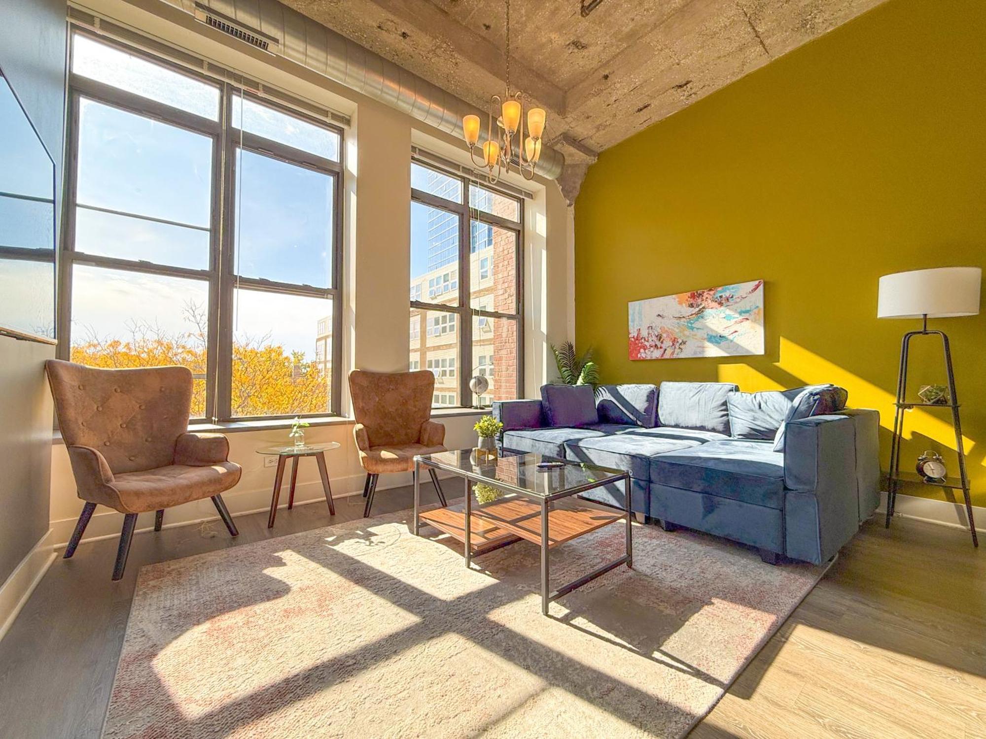 Mccormick Place 2Br Stylish Suite With Optional Parking And Gym For Up To 8 Guests Near Soldier Field And Grant Park Chicago Eksteriør billede